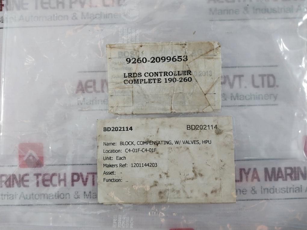 Rexroth 242 169 Lrds Controller, 9260-2099653