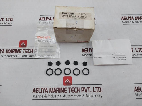 Rexroth 3340180012 Pneumatic Valve Repair Kit 11W14