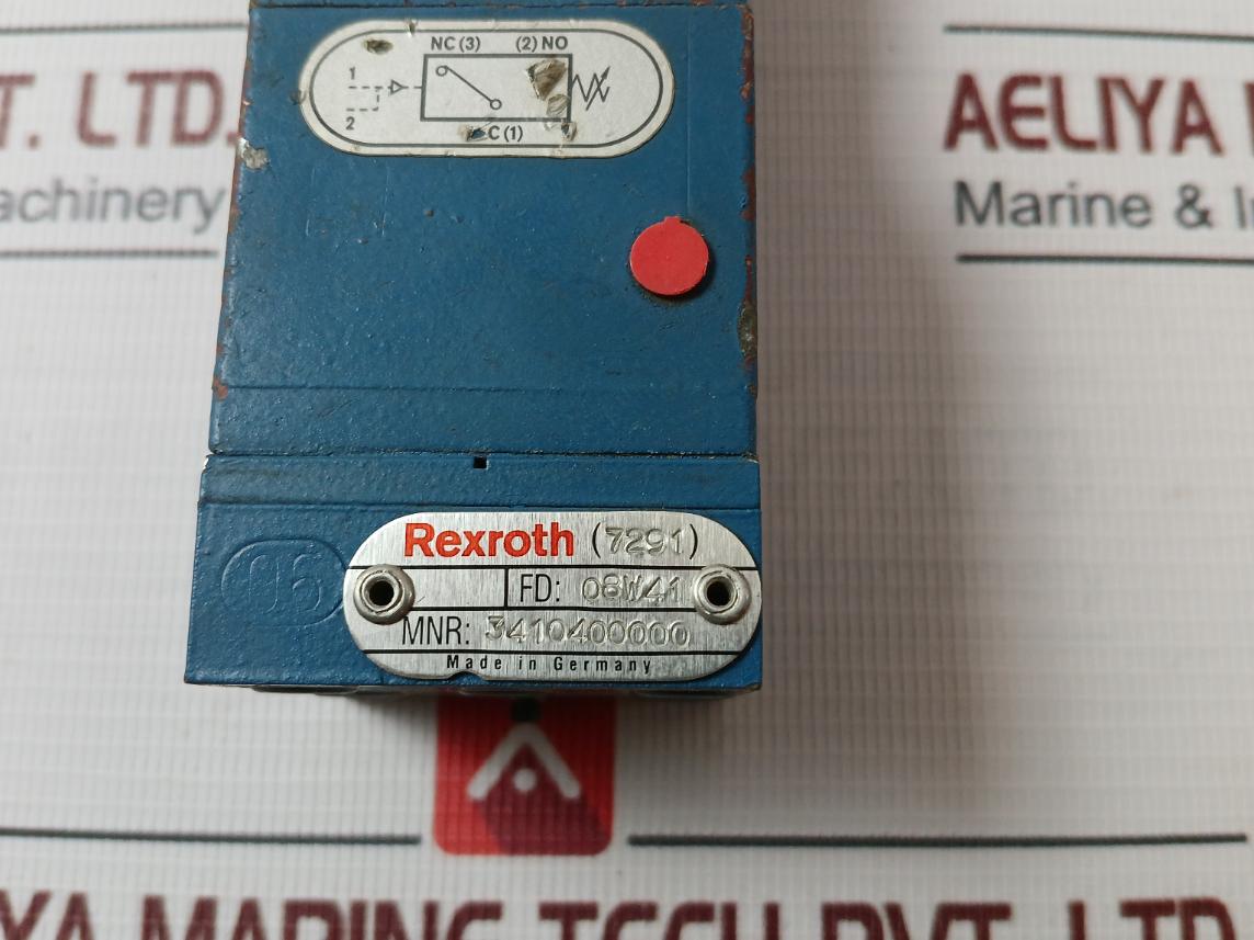 Rexroth 3410400000 Pneumatic Pressure Control Valve 08W41