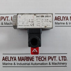 Rexroth 341 058 200 0 Pressure Switch 0,5-10 Bar 30Vdc/250Vac 3A 90 W/400 Va