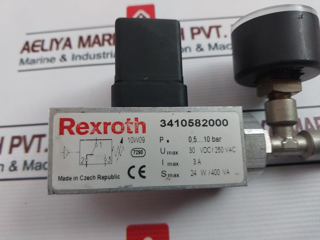 Rexroth 3410582000 Pressure Switch 30Vdc/250Vac