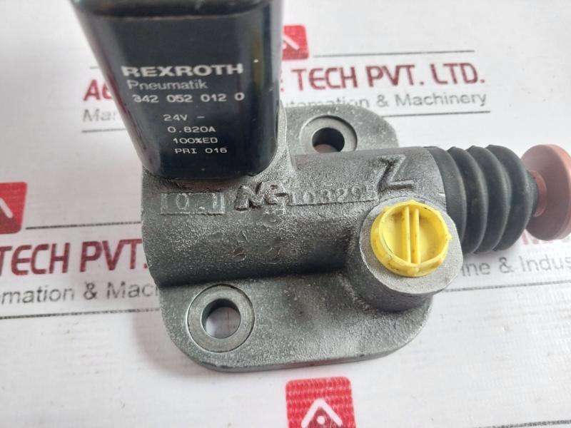 Rexroth 342 052 012 0 Directional Control Solenoid Valve 24V 0.820A 14 A Gdm