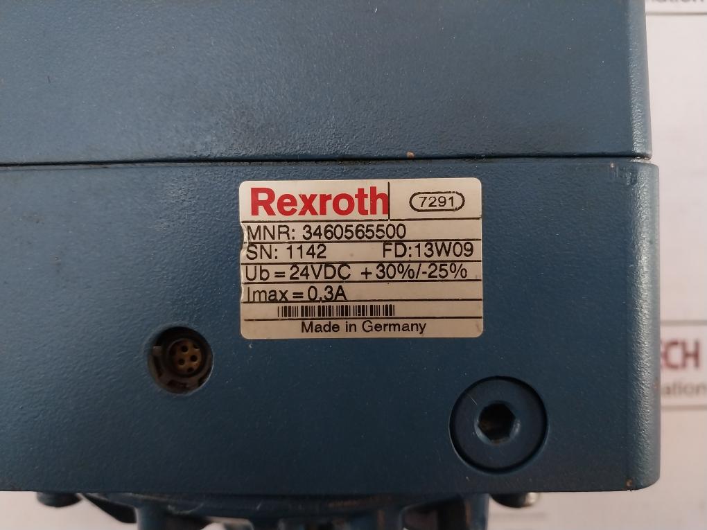 Rexroth 3460565500 Ep Regulator 24Vdc 3460565500 B 12 Gdme 0.3A