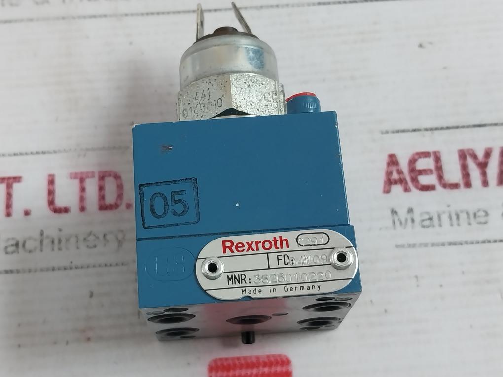 Rexroth 3526010220 Pressure Flow Control Valve With Switch 04W09 7291 441 014001