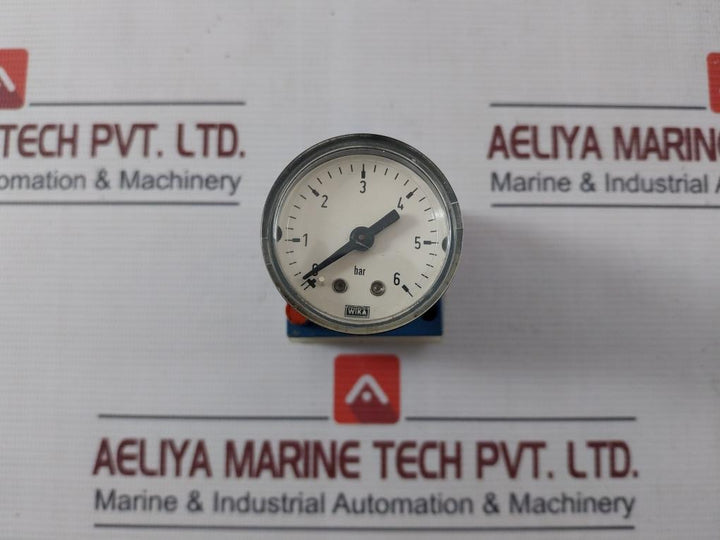Rexroth 3526010520 Pneumatic Pressure Gauge 0-6 Bar