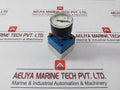 Rexroth 3526010520 Pneumatic Pressure Gauge 0-6 Bar