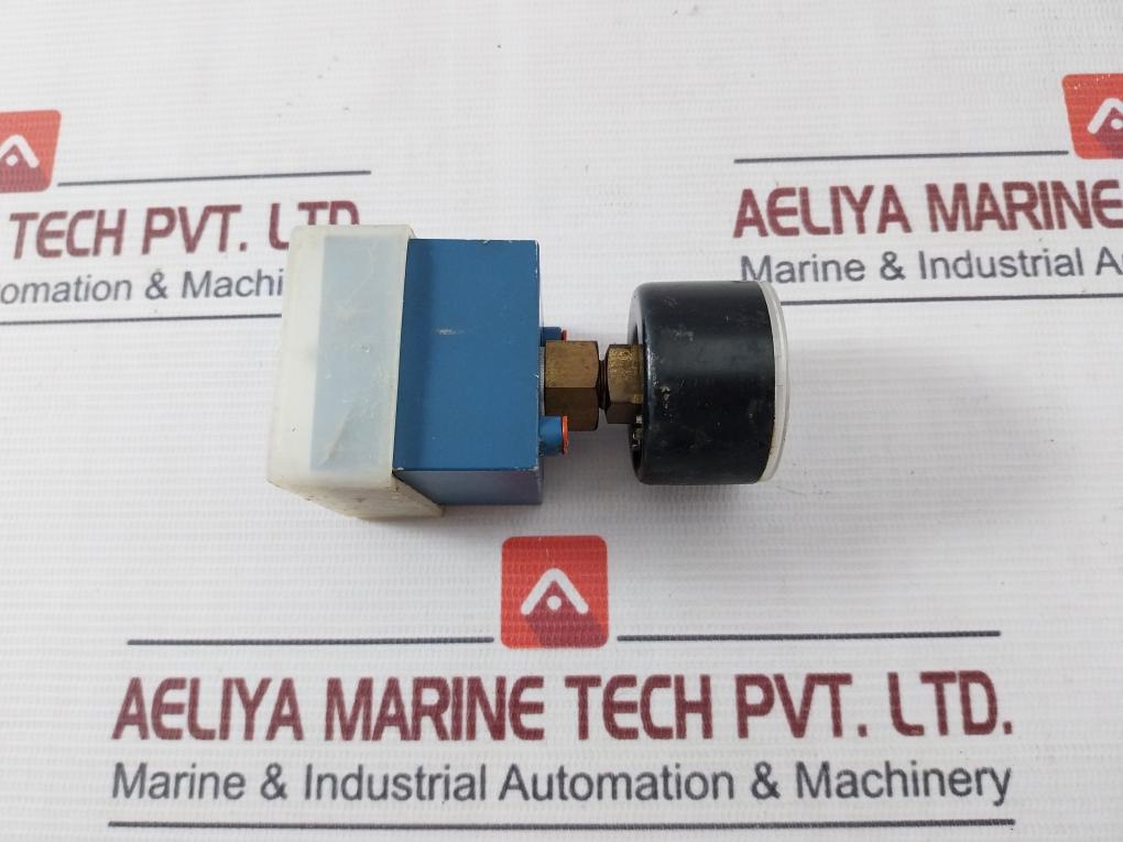Rexroth 3526010520 Pneumatic Pressure Gauge 0-6 Bar