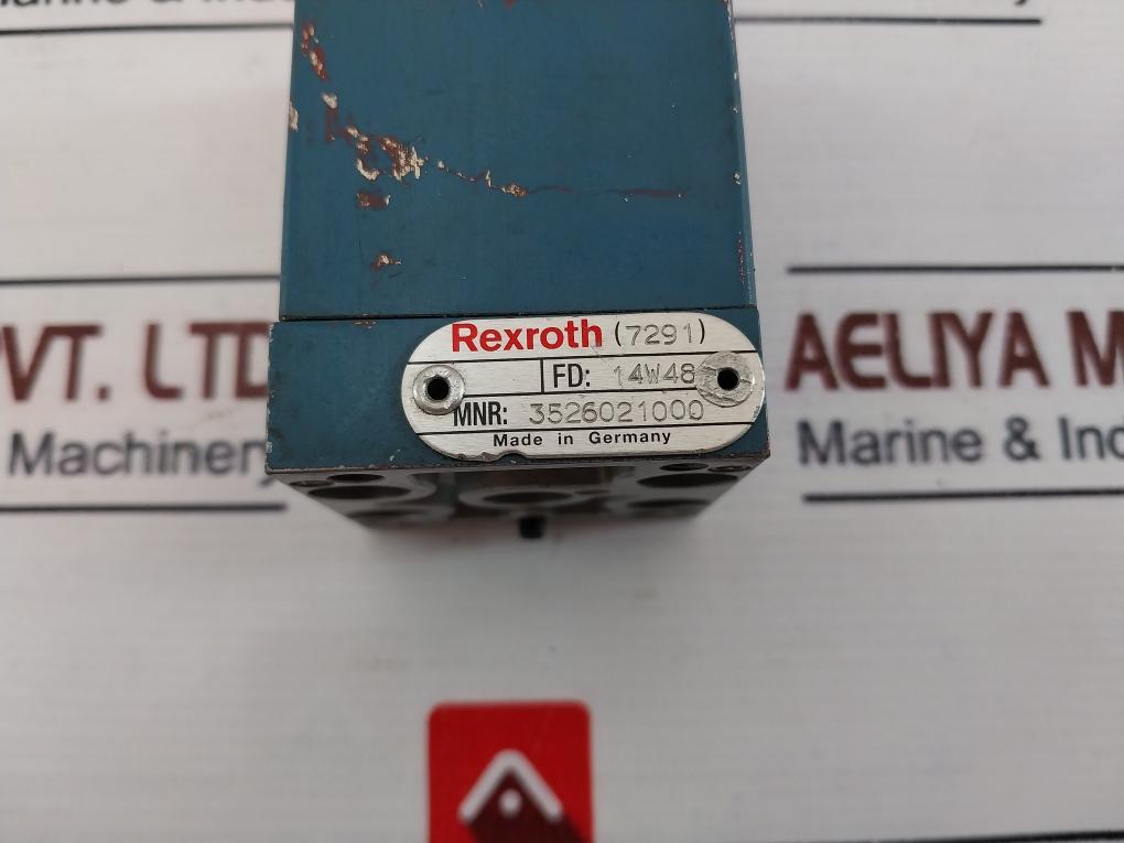 Rexroth 3526021000 Pneumatic & Control Valve Block