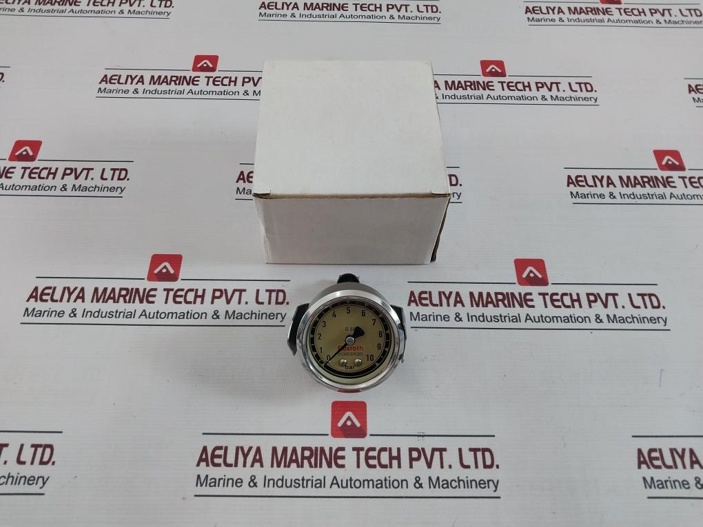 Rexroth 3530030020 Air Pressure Gauge 0-10 Bar Cl.2.5