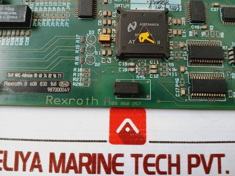 Rexroth 3 608 860 258 Ethernet Module Hw-version 2.1