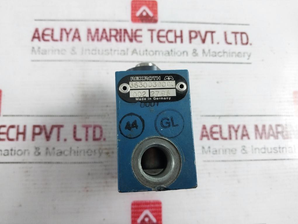 Rexroth 3630030000 3/2 Way Valve 002 2796