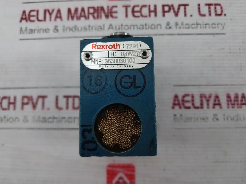 Rexroth 3630030100 Directional Control Valve 08W27