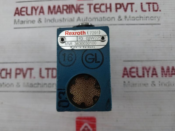 Rexroth 3630030100 Directional Control Valve 08W27