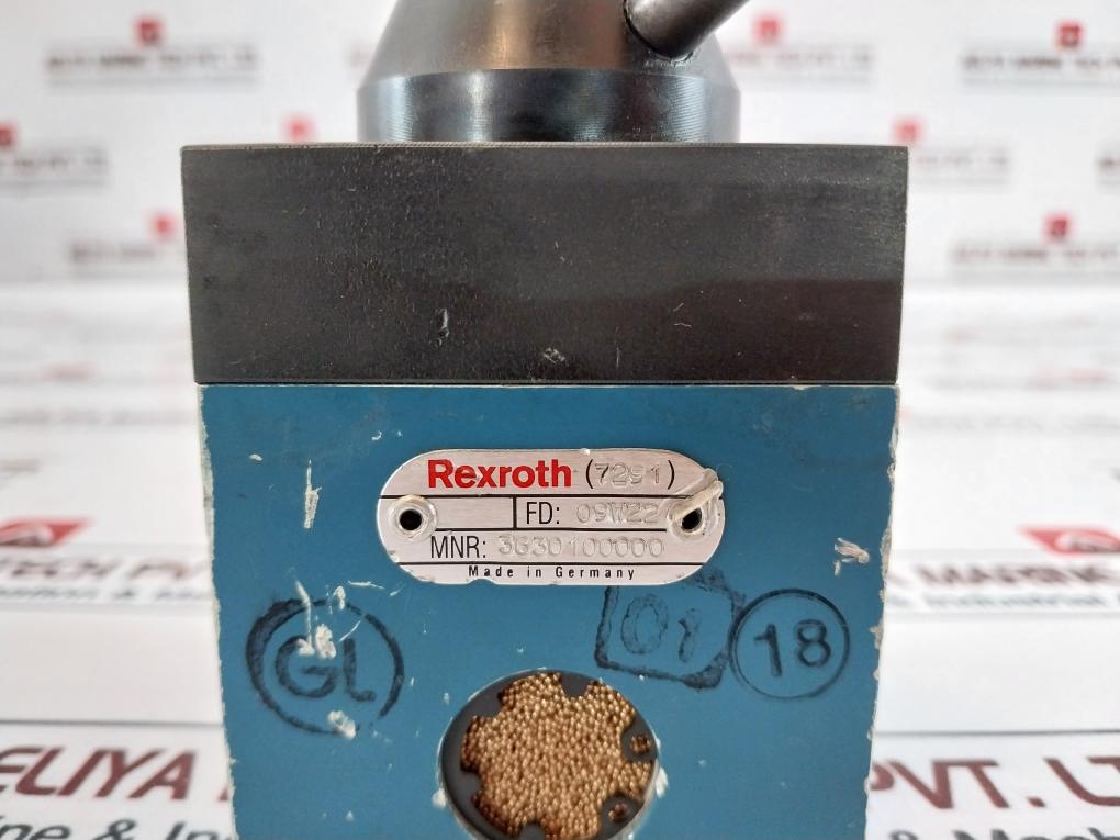 Rexroth 3630100000 Pneumatic & Control Valve