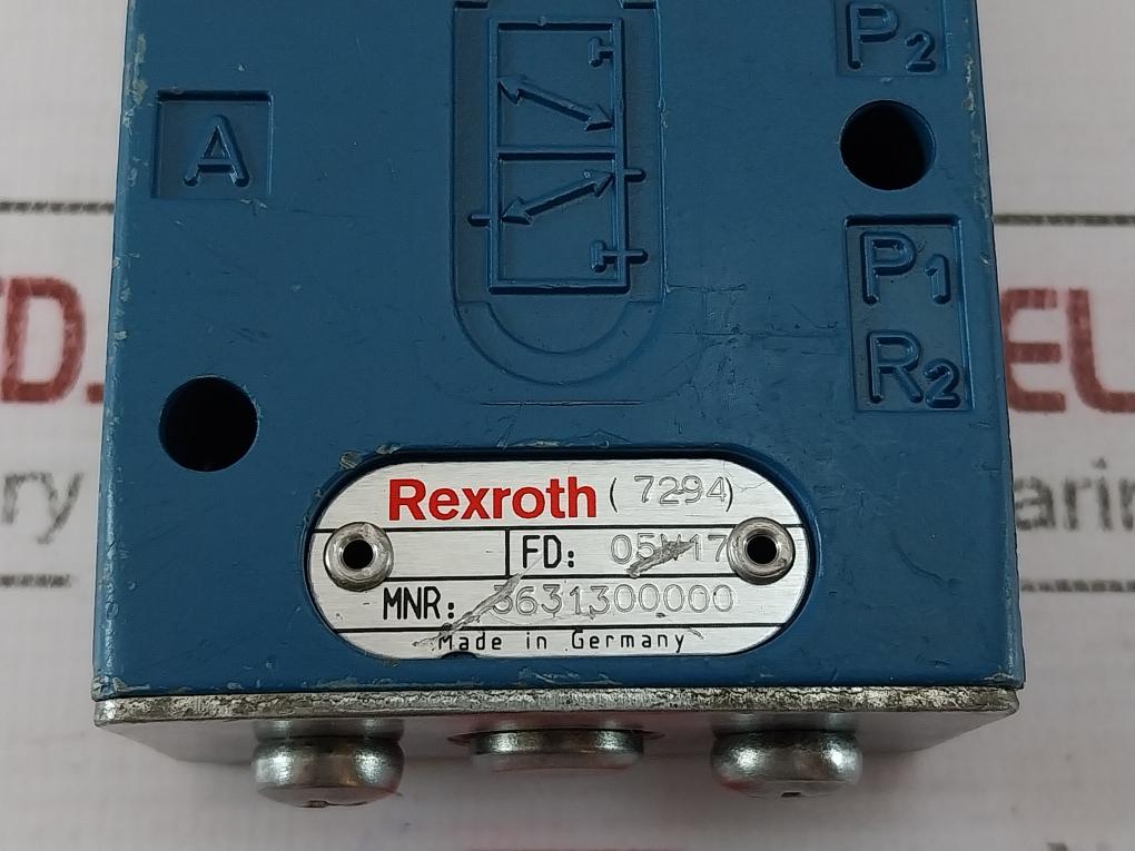 Rexroth 3631300000 Pneumatic Directional Control Valve 05W17