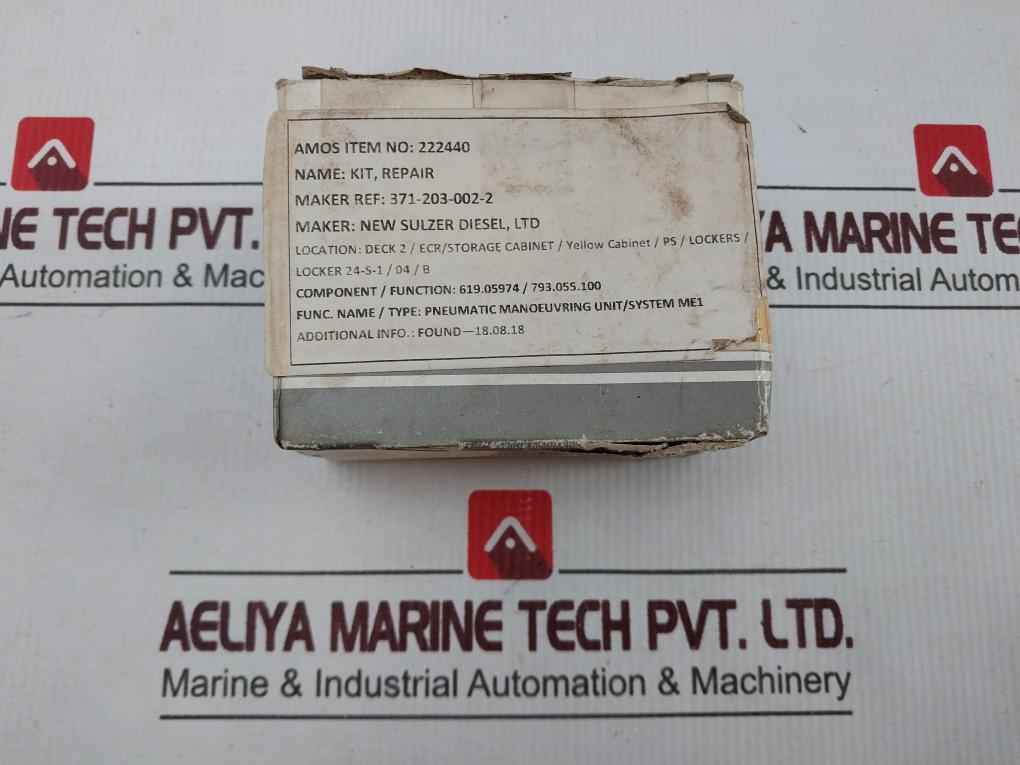 Rexroth 371-203-002-2 3/2-way Pneumatic Valve Repair Kit