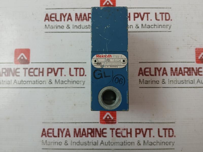 Rexroth 3710200000 Pneumatic & Control Valve 15W04 7291