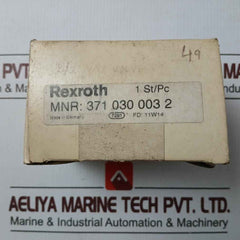 Rexroth 371 030 003 2 Repair Kit For Valve