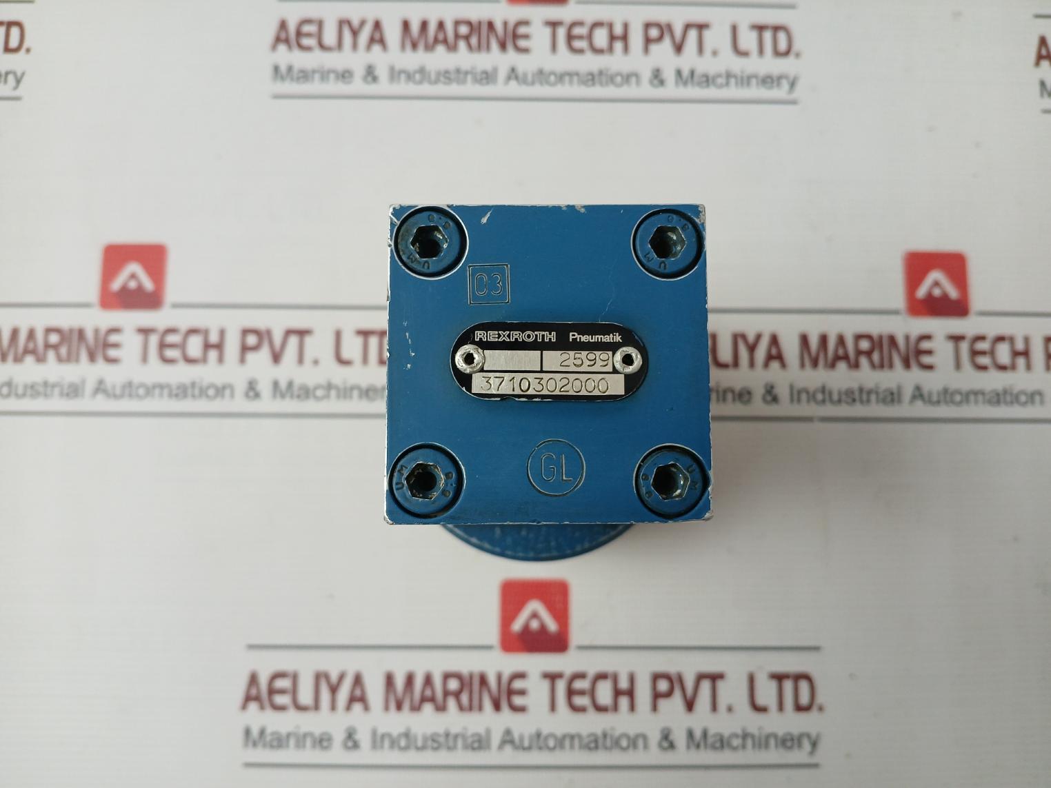 Rexroth 3710302000 Pneumatic Directional Control Valve USED