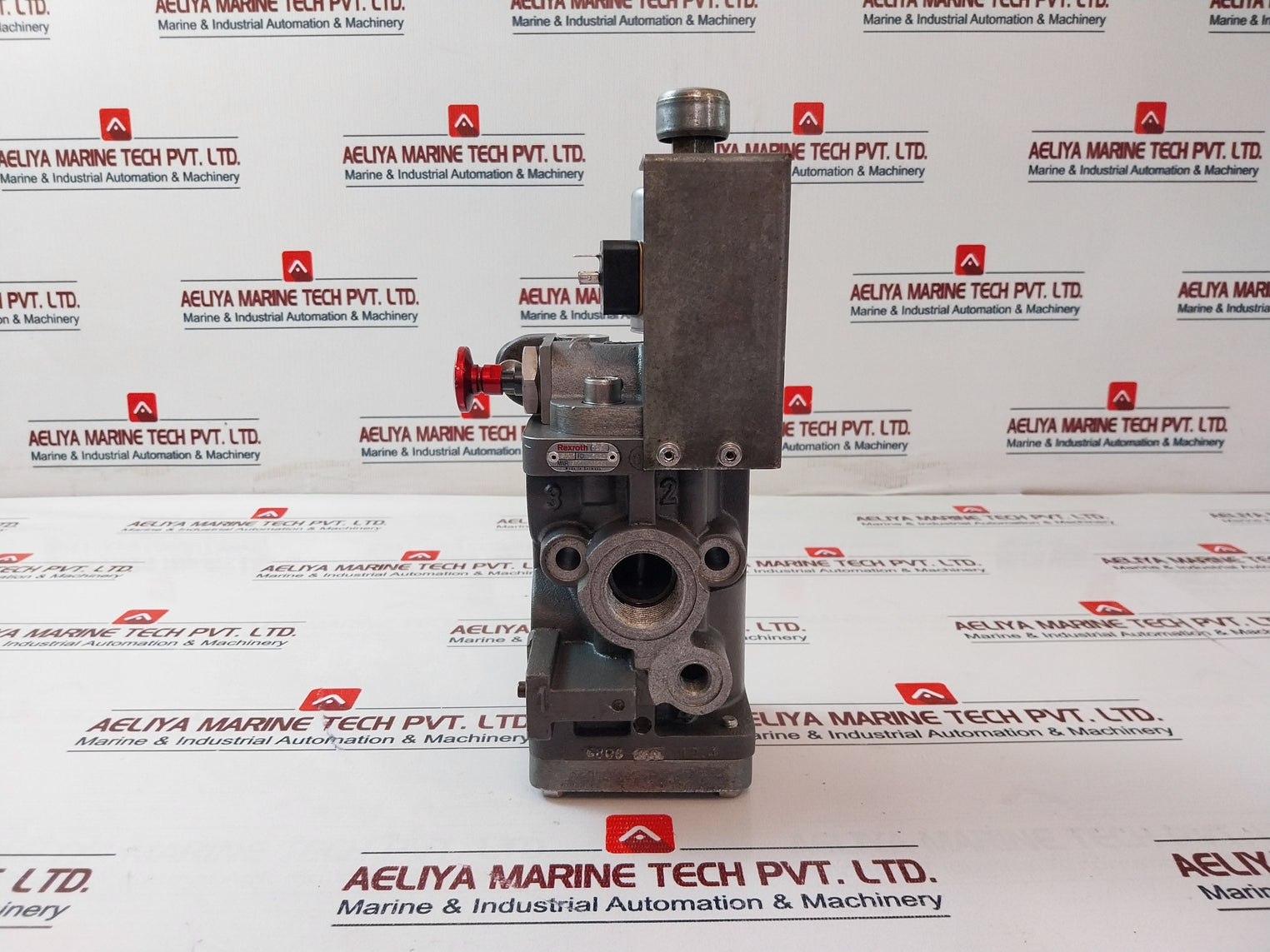 Rexroth 3711100200 Pneumatic 3/2 Way Directional Control Valve 24Vdc Ip65
