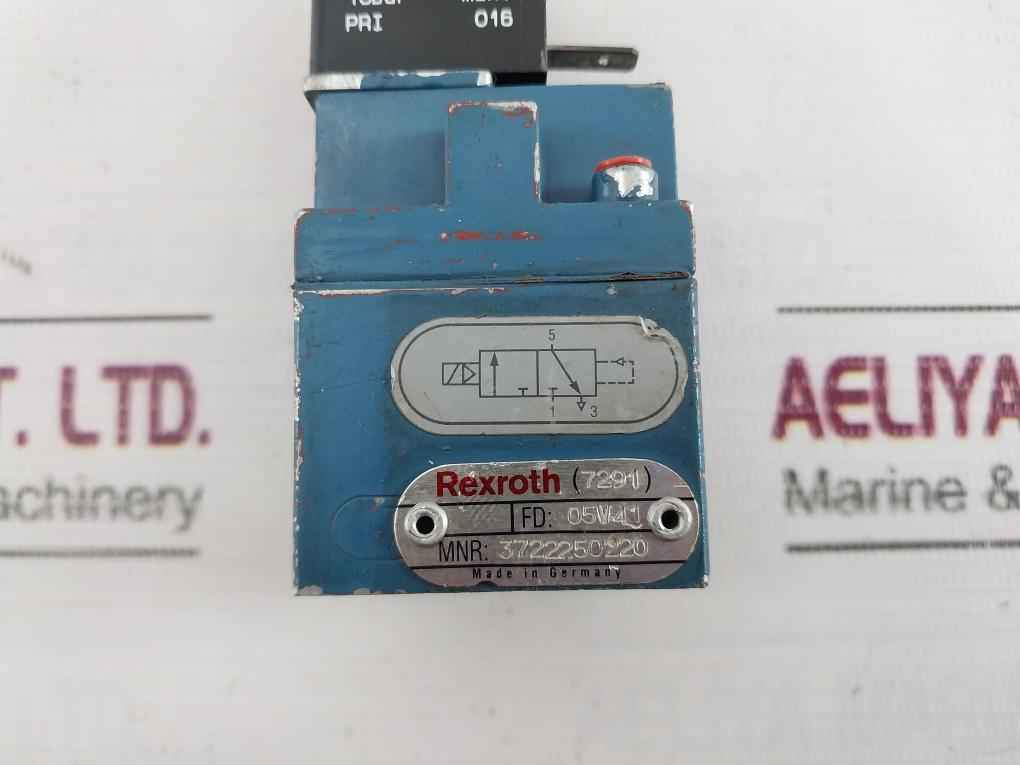 Rexroth 3722250220 Pneumatic Directional Valve 24V 10 Bar Max
