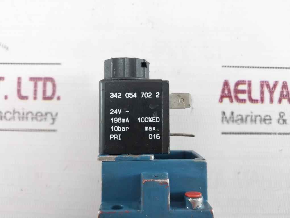 Rexroth 3722250220 Pneumatic Directional Valve 24V 10 Bar Max