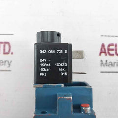 Rexroth 3722250220 Pneumatic Directional Valve 24V 10 Bar Max