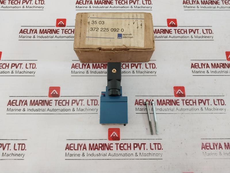 Rexroth 372 225 092 0 Pneumatic Solenoid Valve 10Bar 198Ma 24V 342 054 702 2