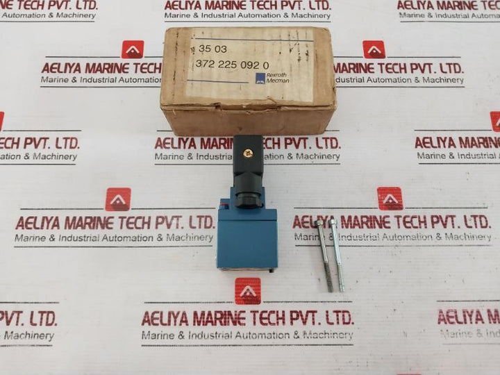Rexroth 372 225 092 0 Pneumatic Solenoid Valve 10Bar 198Ma 24V 342 054 702 2
