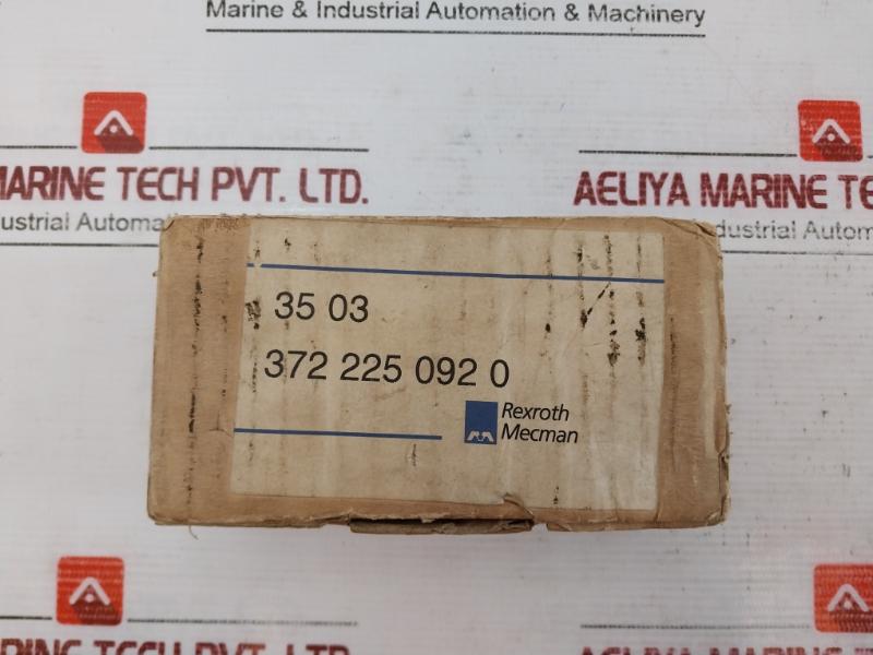 Rexroth 372 225 092 0 Pneumatic Solenoid Valve 10Bar 198Ma 24V 342 054 702 2