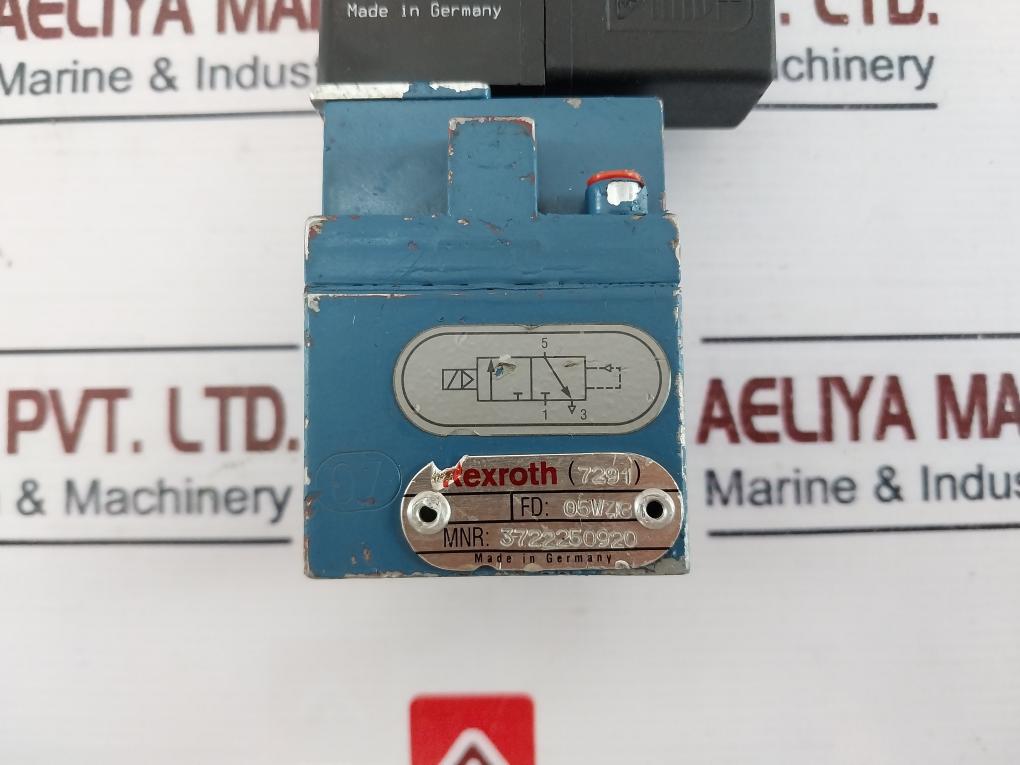 Rexroth 3722250920 Pneumatic Solenoid Valve 4.8W 24Vdc