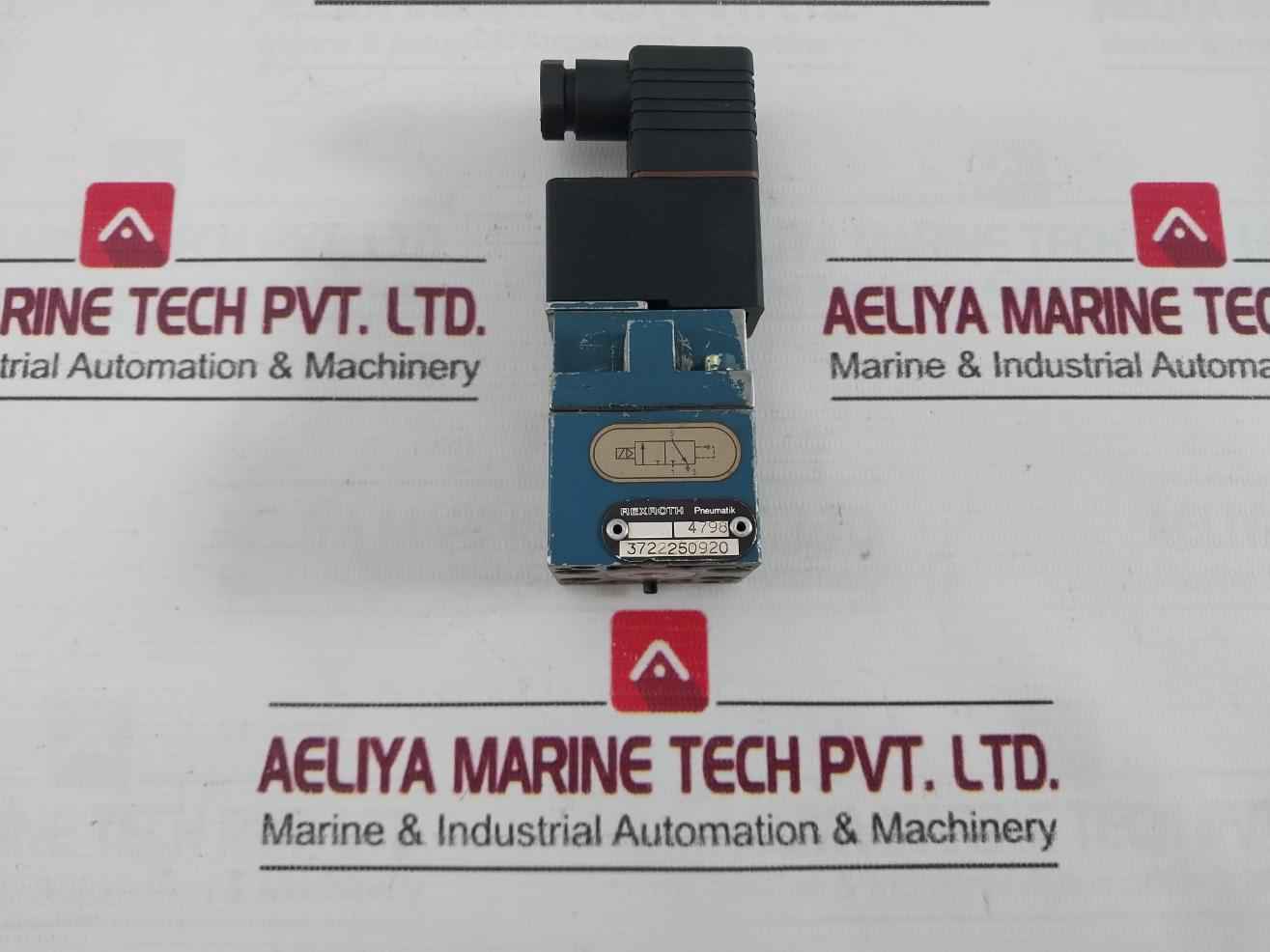 Rexroth 3722250920 Pneumatic Valve 24V 10Bar Max