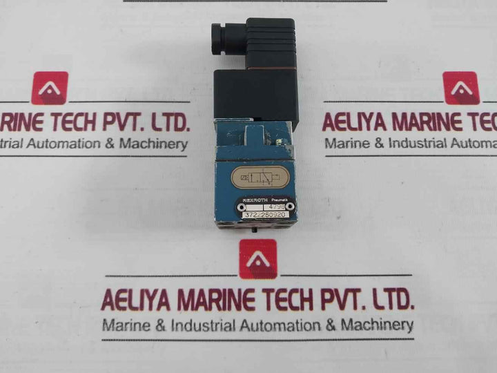 Rexroth 3722250920 Pneumatic Valve 24V 10Bar Max