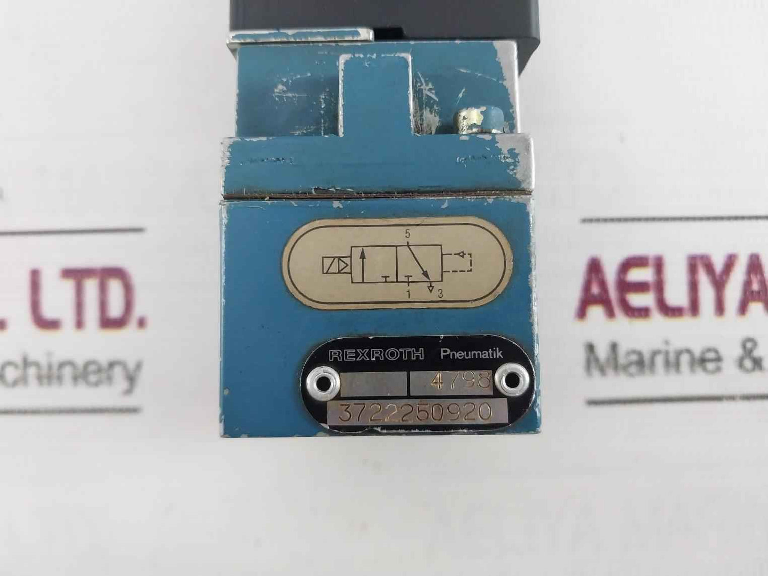 Rexroth 3722250920 Pneumatic Valve 24V 10Bar Max