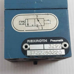 Rexroth 3722260220 Pneumatic Directional Valve