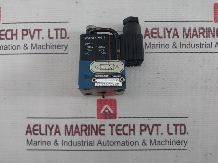 Rexroth 3722270220 Pneumatic Control Valve 24V 10 Bar