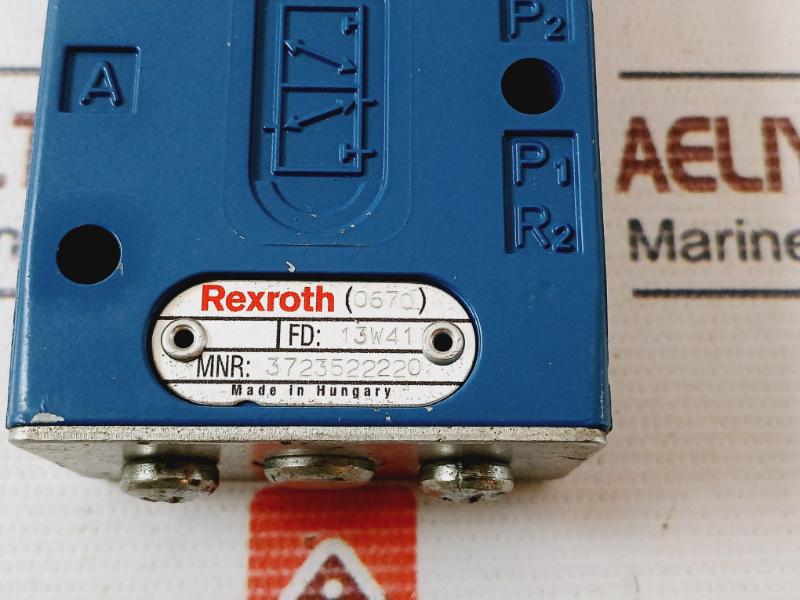 Rexroth 3723522220 Pneumatic Valve 24V Dc 4.4W 3420700220