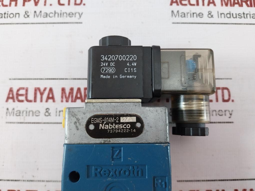 Rexroth 3723522220 Pneumatic & Control Valve 24Vdc 13W47