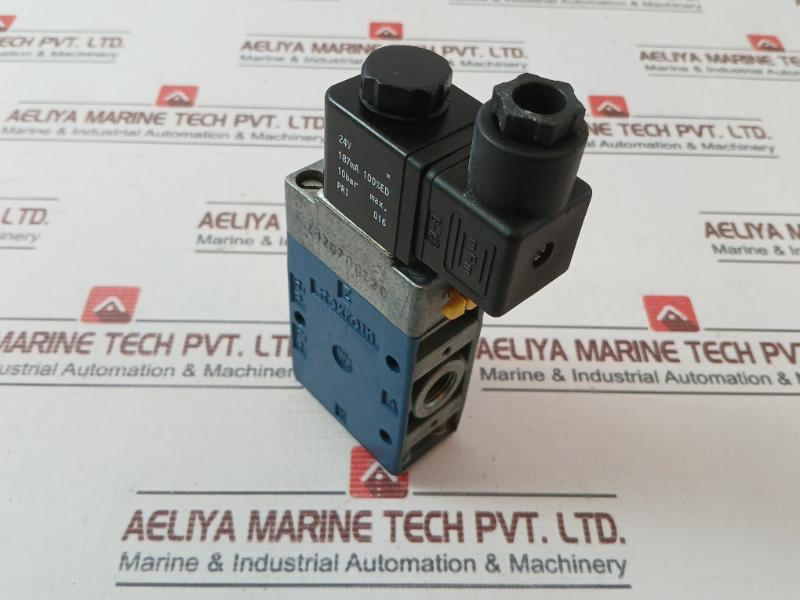 Rexroth 3723522220 Pneumatic & Control Valve 10Bar Max 187Ma 24V