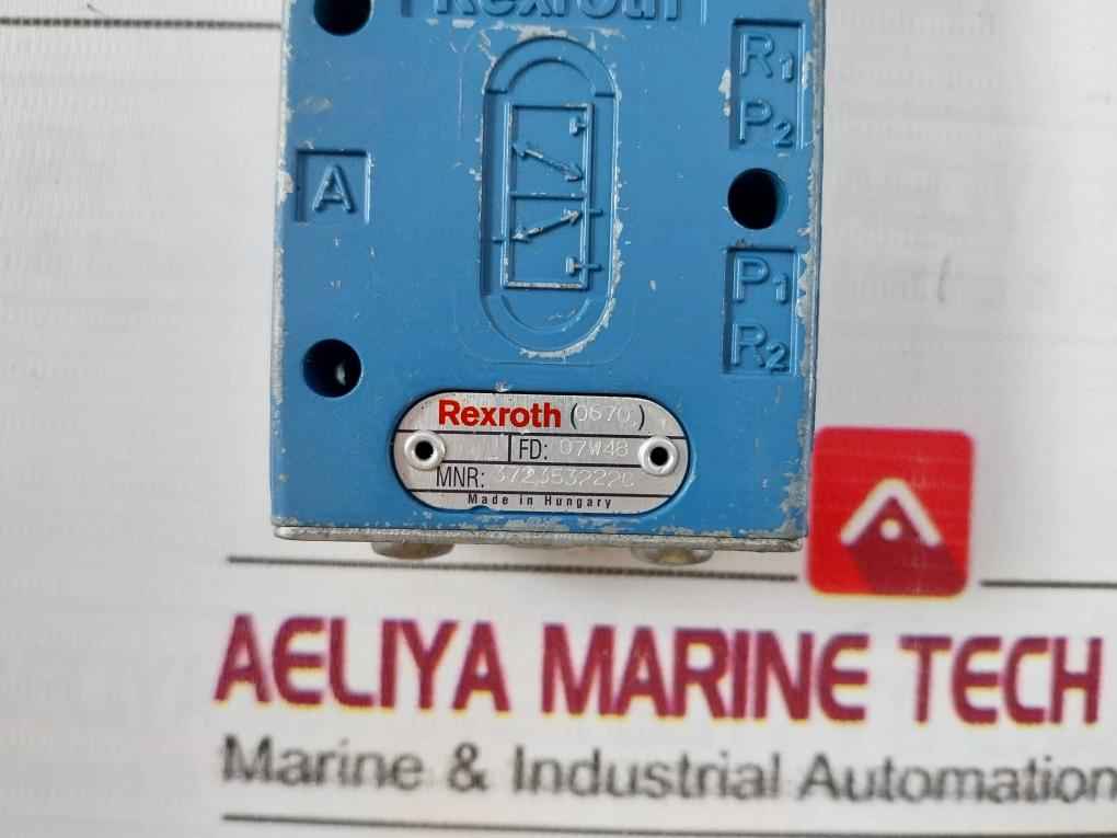 Rexroth 3723532220 Solenoid Valve 24V 10 Bar