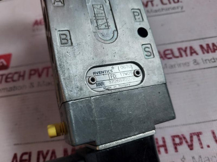 Rexroth 3726572220 Pneumatic & Control Valve 17W09 3420700820 24V Dc 4.5W
