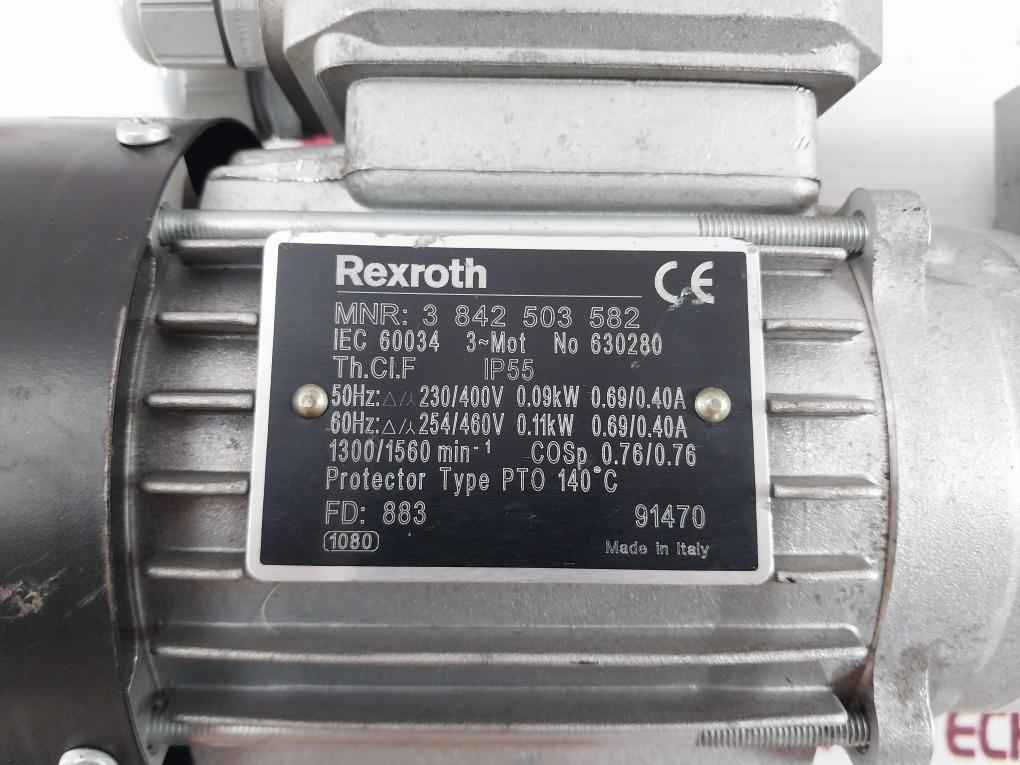 Rexroth 3 842 503 582 3-phase Drive Motor Ip55