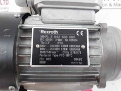 Rexroth 3 842 503 582 3-phase Thermal Protection Drive Motor Ip55 625074