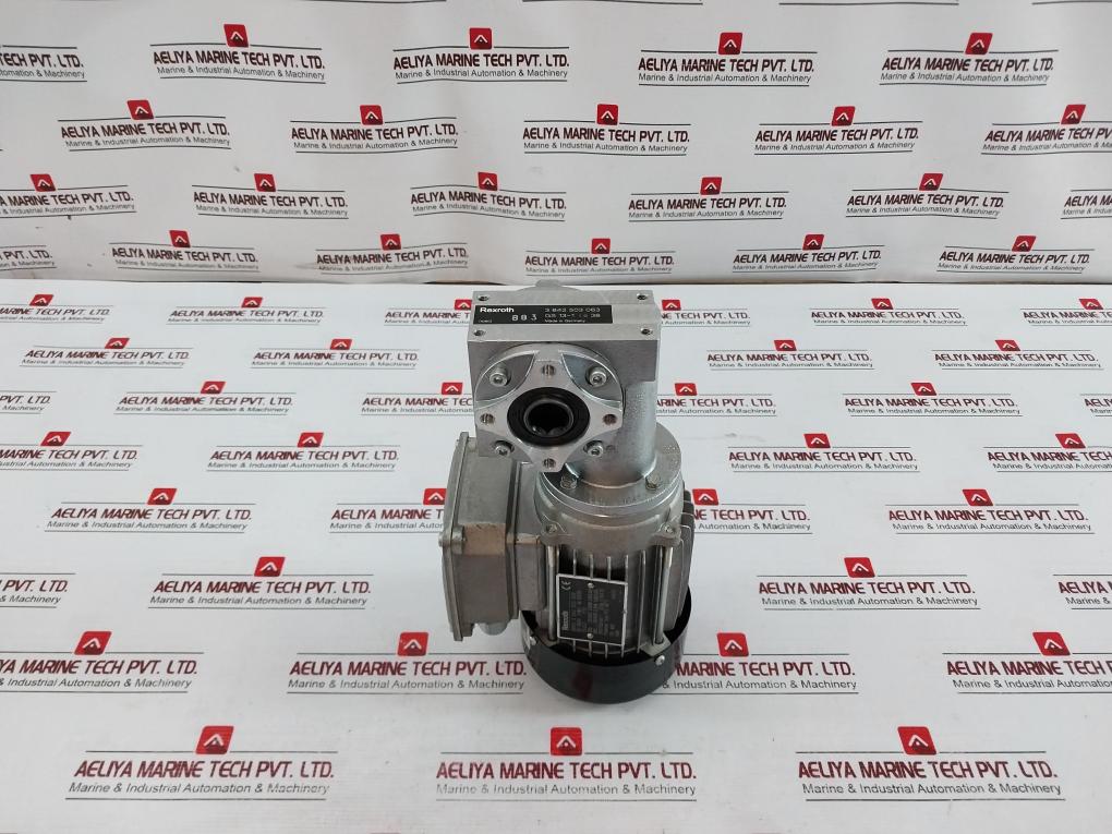 Rexroth 3 842 503 582 Drive Motor 140C 230/400VAC 1300/1560 RPM 50/60 Hz