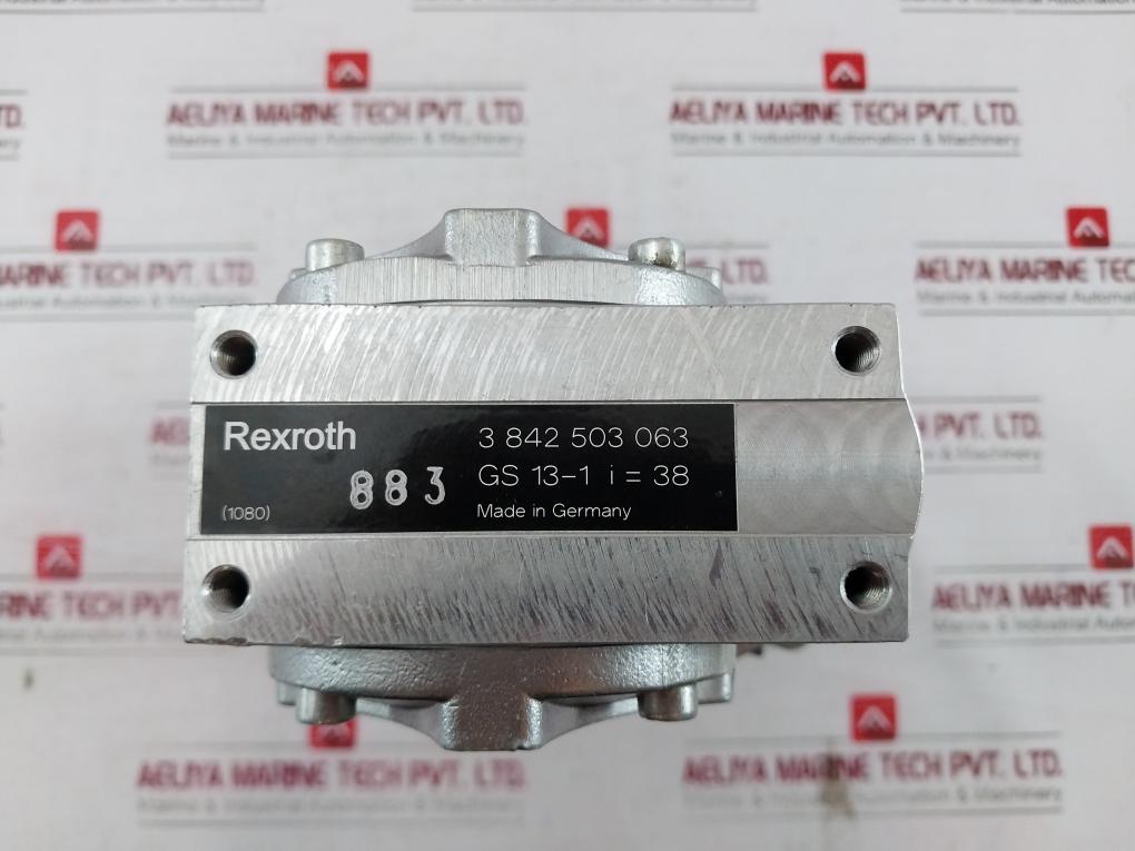Rexroth 3 842 503 582 Drive Motor 140C 230/400VAC 1300/1560 RPM 50/60 Hz