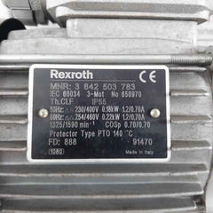 Rexroth 3 842 503 783 3-phase Thermal Protection Motor Ip55 230/400V 1.2/0.70A