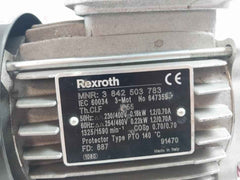 Rexroth 3 842 503 783 3-phase Thermal Protection Motor Ip55 647359