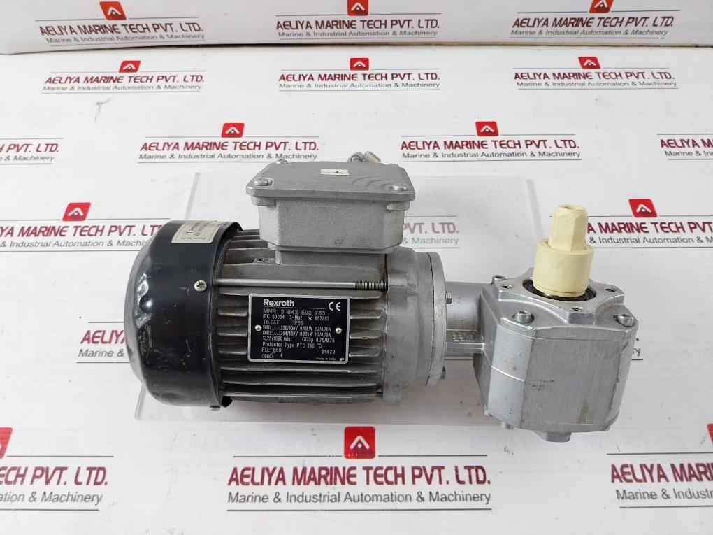 Rexroth 3 842 503 783 Three-phase Motor W/ Thermal Protection Ip55 657803
