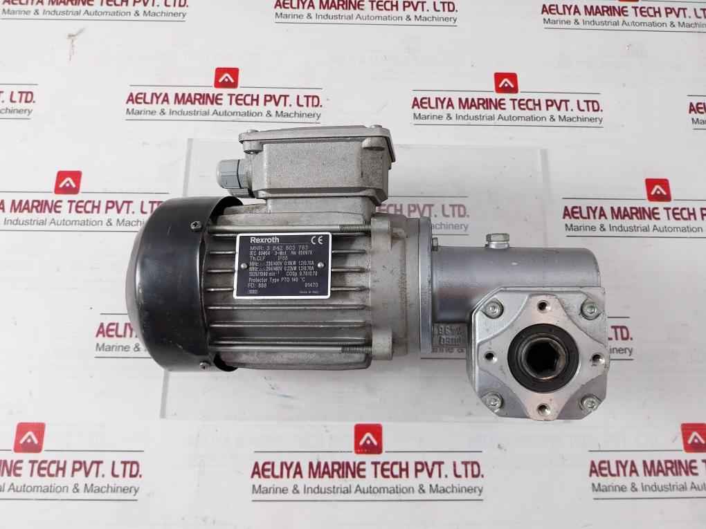 Rexroth 3 842 503 783 Three Phase Thermal Protection Motor Ip55 230/400V 0.18Kw