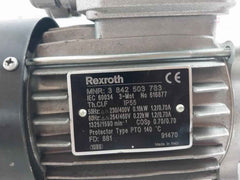 Rexroth 3 842 503 783 Three Phase Thermal Protection Motor Ip55 56-63 8Mm